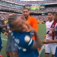 Escándalo: el mochero Luis Enrique agrede con golpe a jugador del Chelsea tras perder la final del Mundial de Clubes