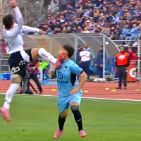 Alan Saldivia se defiende como gato de espaldas tras polémica jugada ante O’Higgins: “Lo toco un poco”