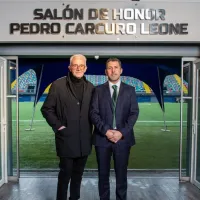 Homenaje en vida: estadio de La Florida le pone el nombre de Pedro Carcuro a un salón y una caseta