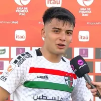 Una apendicitis borró a Ian Garguez de la Sub 20, en Palestino es titular y dice que “vamos por lo máximo”