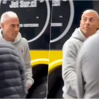 Los hinchas de U. de Chile se manifestaron: así fue la llegada de Eduardo Vargas al Nacional