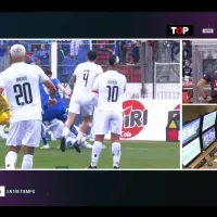 ¿Era? El penal que cobró Piero Maza para U. de Chile y que tuvo que corregir