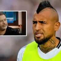 No le hizo gracia: Ruminot ataca a hincha que pide "retirar" a Vidal