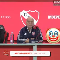 Caamaño deja como payaso al presidente de Independiente por la defensa en Conmebol contra U de Chile