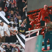 El repudiable lienzo con que hinchas de Colo Colo esperan a la U