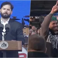 Video: El cruce entre Presidente Boric y "Mono" Sánchez en La Pampilla