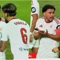 Suma otro club más: Gabriel Suazo termina como capitán del Sevilla ante Villarreal