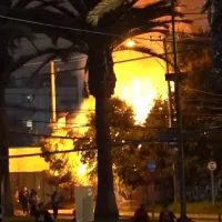 Previo a Copa Sudamericana: hotelazo de hinchas de la U termina en incendio en La Serena