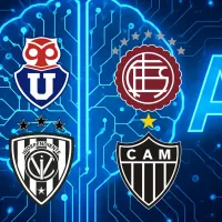 ¿Está la U? La IA predice equipos finalistas de Copa Sudamericana 2025