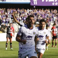 La molestia de Joaquín Larrivey en el triunfo del Conce