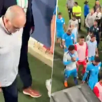 No se vio en TV: el chileno que defendió a Bielsa tras histórica derrota