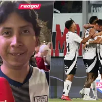 Fanático viene desde Perú a ver a Colo Colo y se enamora: "Es un crack"