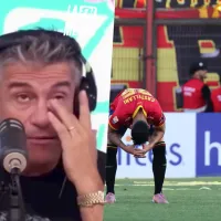 Video: Solabarrieta se quiebra en pleno programa por descenso de Unión