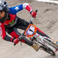 Es doble tetracampeón nacional de BMX y sueña con ganar el mundial