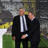 Florentino Pérez \&#039;quebra o silêncio\&#039; e fala sobre Ancelotti e Seleção Brasileira