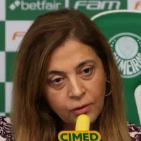 Leila Pereira irrita alviverdes com atitude na torcida do Flamengo