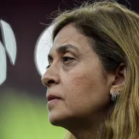 Leila Pereira, presidente do Palmeiras, se posiciona após ato da torcida do Botafogo