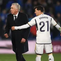 Ancelotti conversou com Brahim Díaz antes da substituição: “Não é porque você foi o pior”