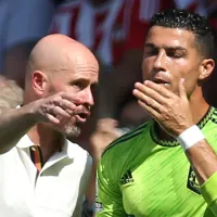 Ídolo do Manchester United, Cristiano Ronaldo pesa nas críticas a Ten Hag: \&#039;Não pode dizer\&#039;