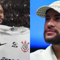 Depay, reforço do Corinthians, faz convite a Neymar