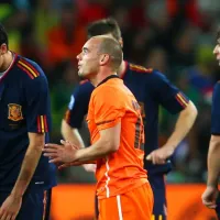 Wesley Sneijder critica Busquets, chamando-o de 'chorão' em entrevista