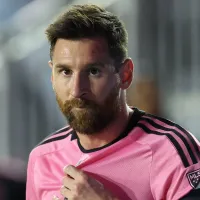 Lionel Messi pede Sergio Romero, do Boca Juniors, no Inter Miami