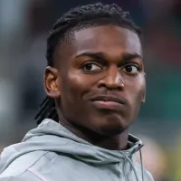 Rafael Leão, alvo do Barcelona, elogia novo Bernabéu: "É uma maravilha"