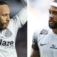 Neymar vai enfrentar Depay em Corinthians v Santos; Europeus opinam