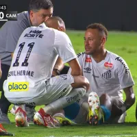 Neymar sofre lesão em partida do Santos após voltar a jogar como titular