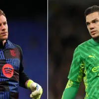 Torcida do Manchester City discute possibilidade de Ter Stegen, do Barcelona, substituir Ederson