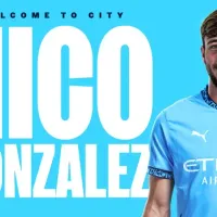 As primeiras palavras de Nico González no Manchester City: "A última..."