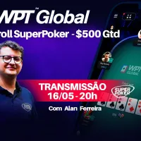 SuperPoker realiza freeroll exclusivo de US$ 500 no WPT Global nesta quinta