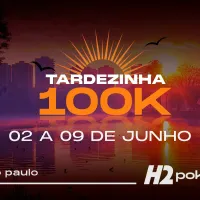 Tardezinha 100K tem buy-in a partir de R$ 50 no H2 Club São Paulo