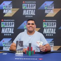 Felipe Matheus vence Super 500 do BSOP Natal em primeira aparição no circuito