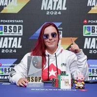 Gabriela Lozove vence Ladies do BSOP Natal com "sogra pé quente" na torcida