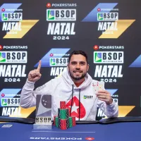 Eduardo Freire é campeão do Super 500 do BSOP Natal: 'Surreal'