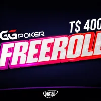 Freeroll SuperPoker distribui T$ 400 no GGPoker nesta quarta-feira