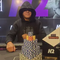 Edinaldo Manoel vence 30K Monster do H2 Club com all in triplo na mão final