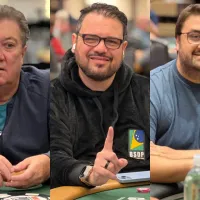 Nando Brito, José Heraldo “Rádio” e Pedro Barossi vão ao Dia 2 do Evento #30 da WSOP