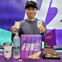 Norson Saho leva o título do 75K H2Bet e é tricampeão no H2 Fun Festival