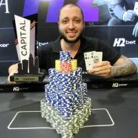 Robson Soares leva a melhor no Capital Poker Fest do H2 Club São Paulo