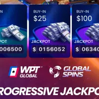 Jackpots Progressivos dos Global Spins ultrapassam seis dígitos no WPT Global