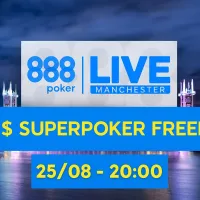 SuperPoker promove Freeroll de US$ 1.000 neste domingo no 888poker