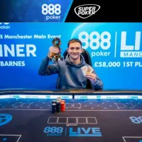 Stephen Barnes domina FT e crava Main Event do 888poker LIVE Manchester