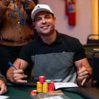 Mauricio Gesswein é o chip leader do Dia 1B do Main Event do CGP Capital