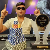 Charles Ferreira leva a melhor no High Roller 100K do H2 Club São Paulo