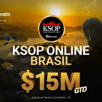 GGPoker divulga grade do KSOP Online Brasil, com US$ 15 milhões garantidos