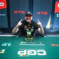 Artur Vasques vai de short stack ao título do Main Event do CGP Gramado