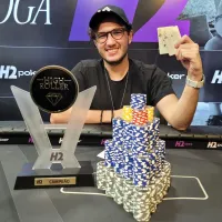 Gabriel Soares é campeão do High Roller 100K do H2 Club São Paulo