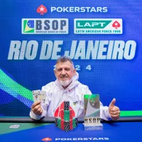 Agostinho Barreiro faz a limpa na mesa final e conquista 6-Handed PKO do BSOP Rio